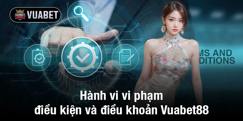 Hành vi vi phạm điều kiện và điều khoản Vuabet88